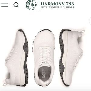 Harmony 783 White Textured Sneakers Unisex M/12M W13.5